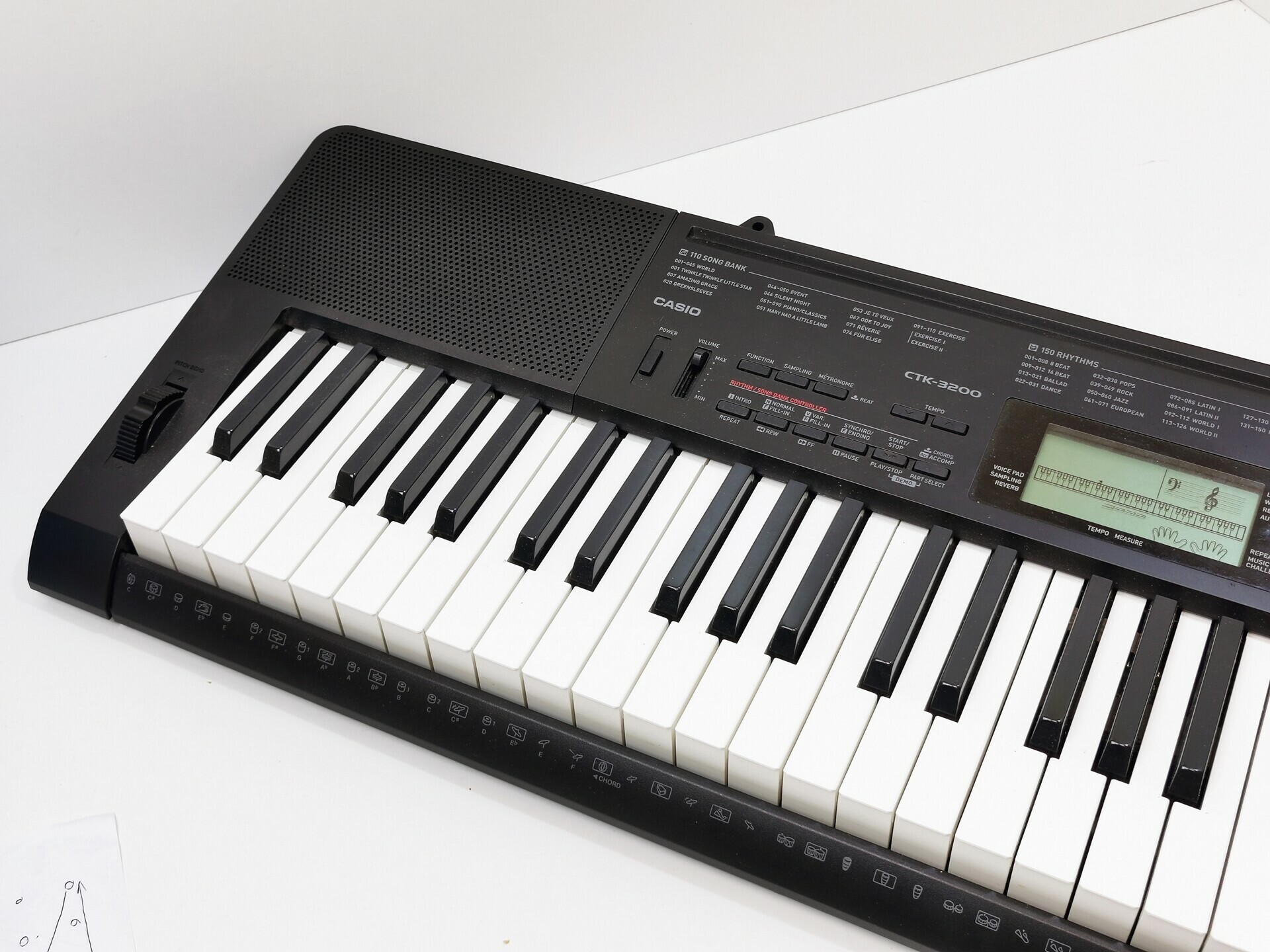 keyboard-casio-ctk-3200-komplet-stan-uzywany