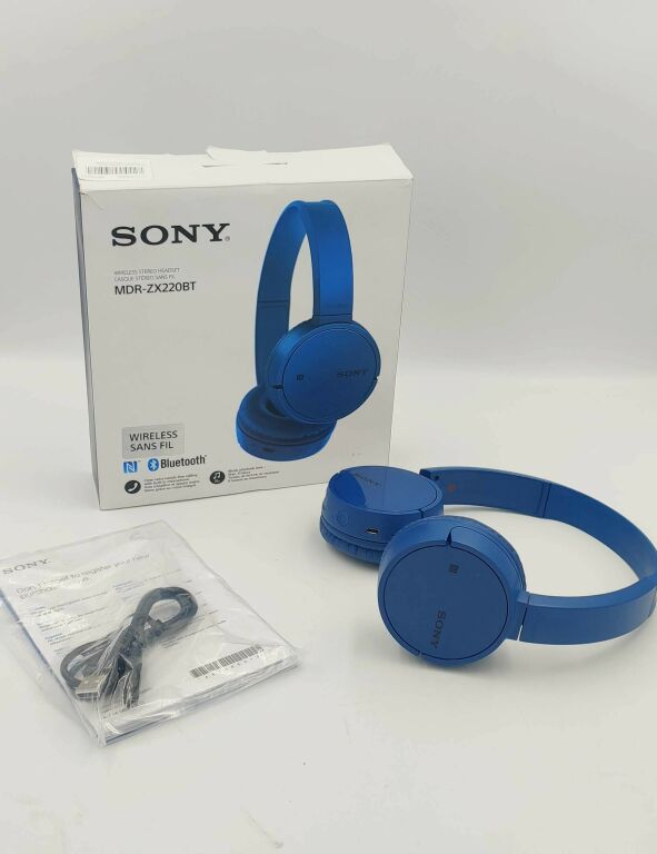 SŁUCHAWKI SONY KOMPLET MDR-ZX220BT WARTO!!!