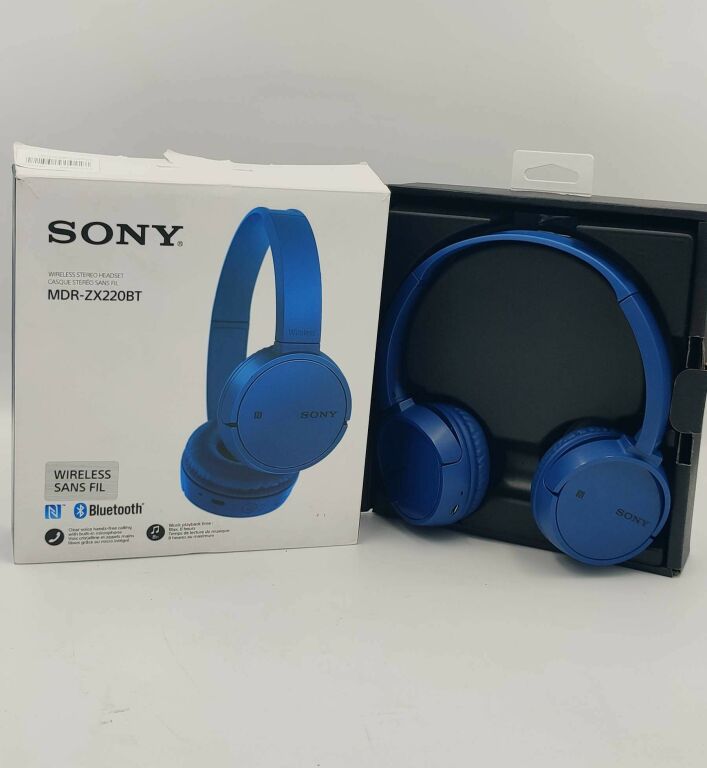 SŁUCHAWKI SONY KOMPLET MDR-ZX220BT WARTO!!!