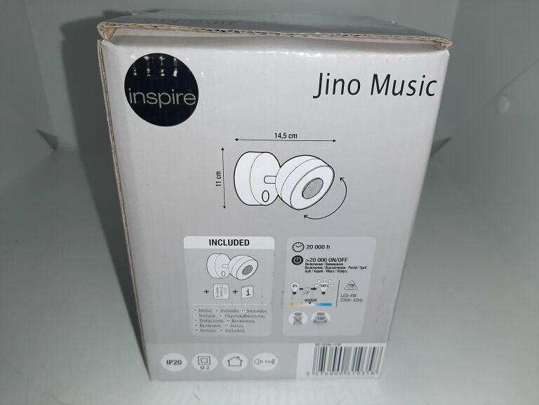 LAMPA REFLEKTOREK GŁOŚNIK JINO INSPIRE MUSIC 8W