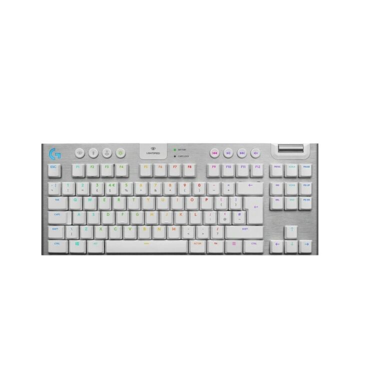 KLAWIATURA LOGITECH G915 TKL TACTILE BIAŁA