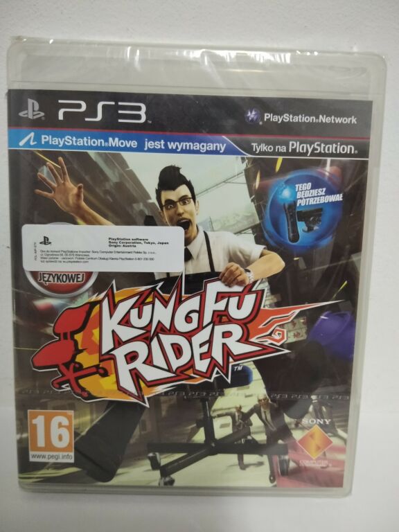 GRA PS3 KUNGFU RIDER PL FOLIA