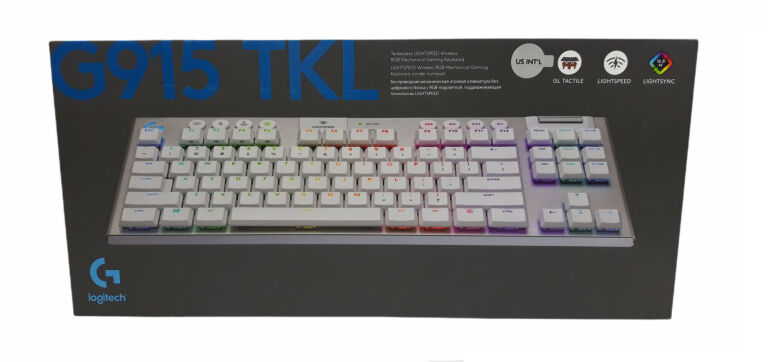 KLAWIATURA LOGITECH G915 TKL TACTILE BIAŁA