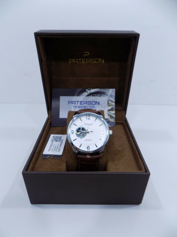 ELEGANCKI ZEGAREK AUTOMATYCZNY PATERSON 3801