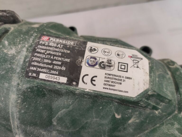 PISTOLET DO MALOWANIA PARKSIDE PFS 400 A1