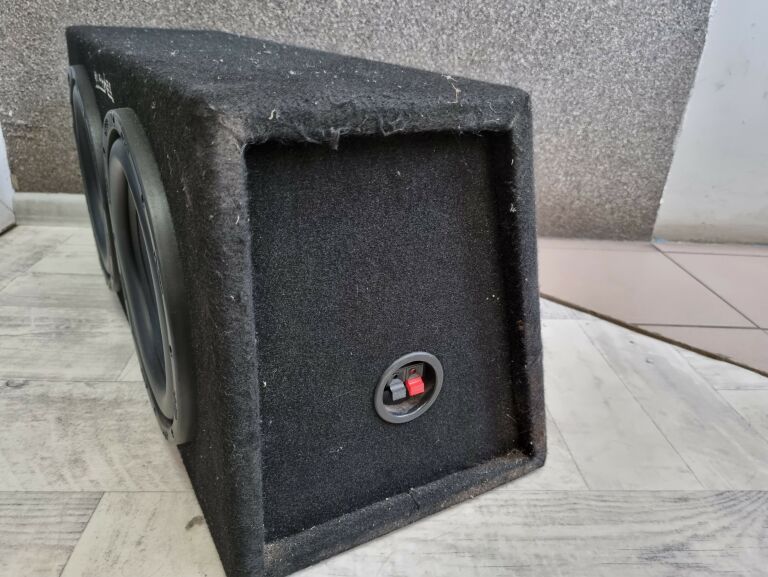 SUBWOOFER 2 KANAŁOWY 2000W, GŁOŚNIKI JUICE