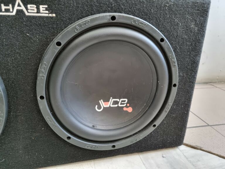 SUBWOOFER 2 KANAŁOWY 2000W, GŁOŚNIKI JUICE