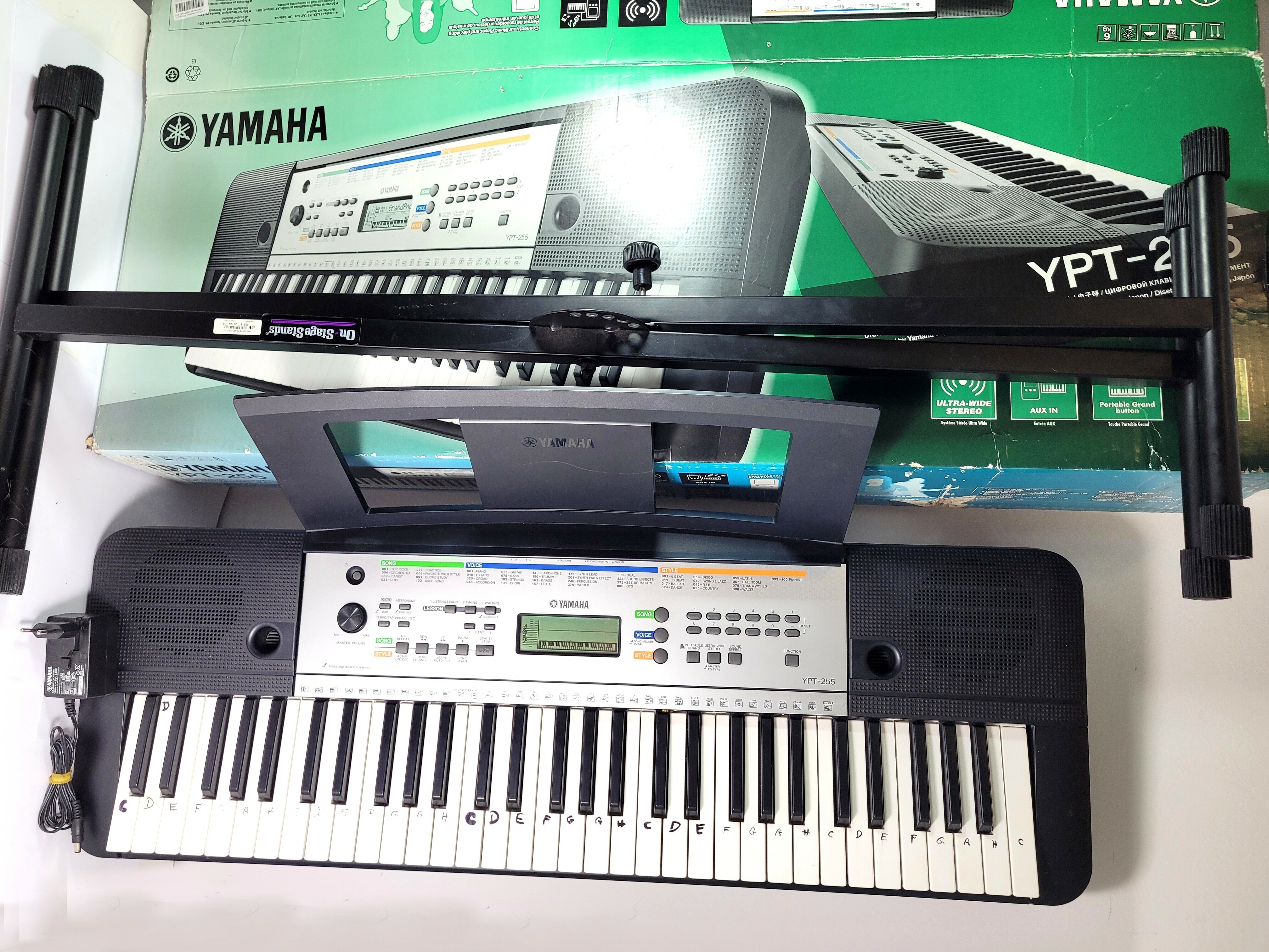 zadbany-keyboard-cyfrowy-yamaha-ypt-255-stojak-zamkowa-19-wegorzewo