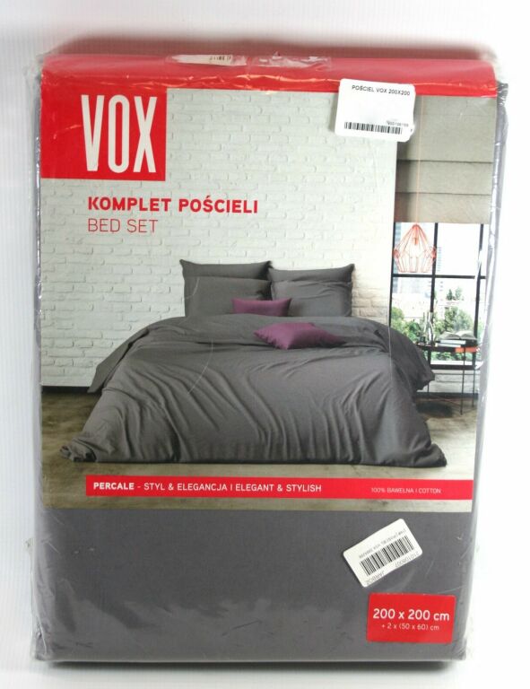 KOMPLET POŚCIELI VOX BED SET 200X200CM 2X(50X60CM
