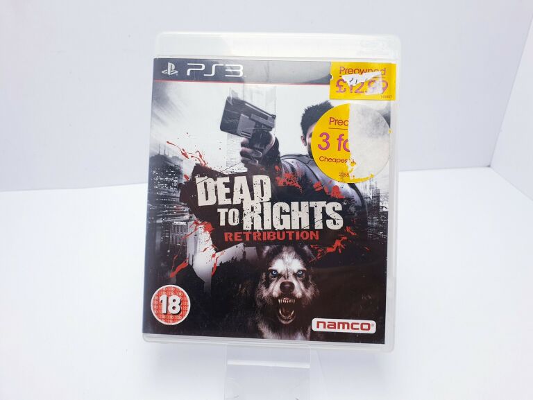 GRA PS3  DEAD TO RIGHTS RETRIBUTION