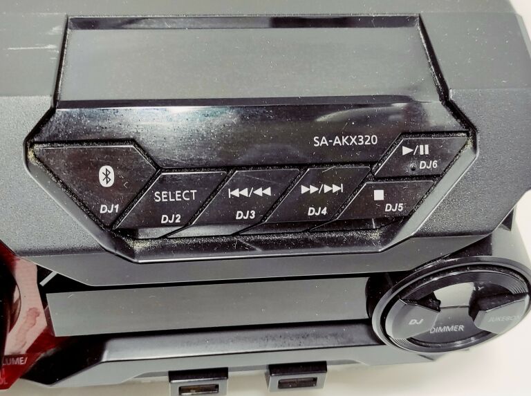 WIEŻA PANASONIC SC-AKX320 450W CD/MP3/USB/BT/FM