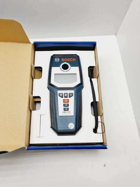 BOSCH GMS 120 DETEKTOR WYKRYWACZ METALI PRZEWODÓW