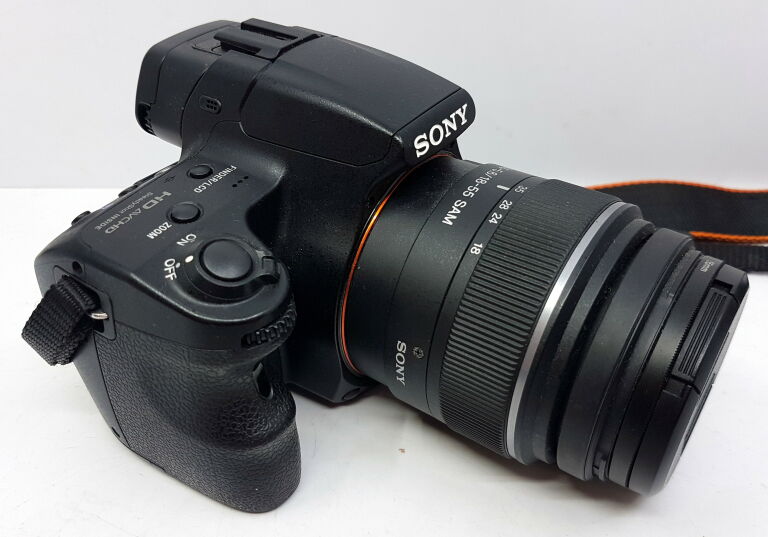 LUSTRZANKA SONY ALFA SLT-A37 + SONY SAL1855