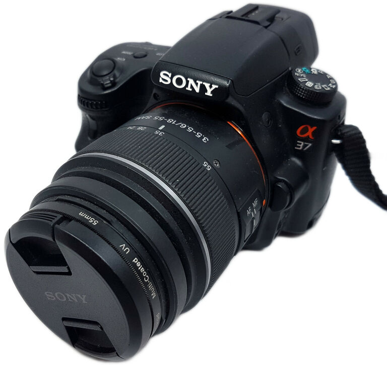 LUSTRZANKA SONY ALFA SLT-A37 + SONY SAL1855