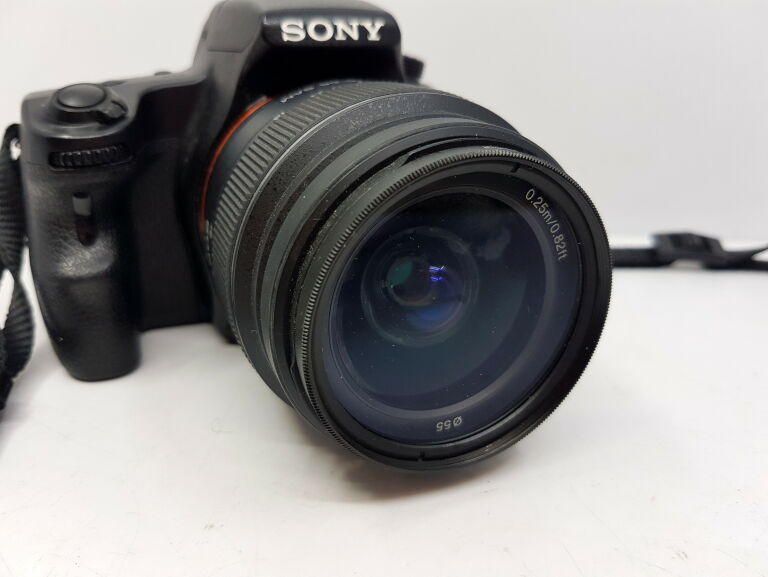 LUSTRZANKA SONY ALFA SLT-A37 + SONY SAL1855