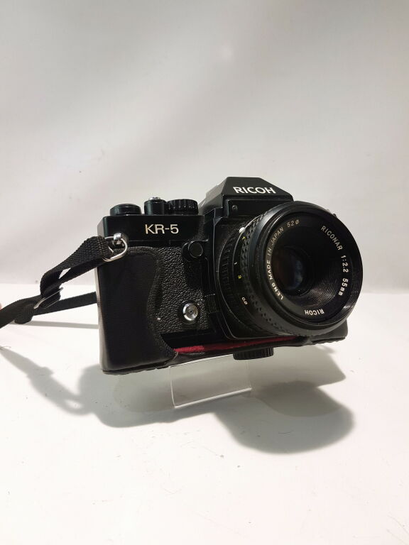 APARAT RICOH KR-5+OBIEKTYW RICONAR 55CM