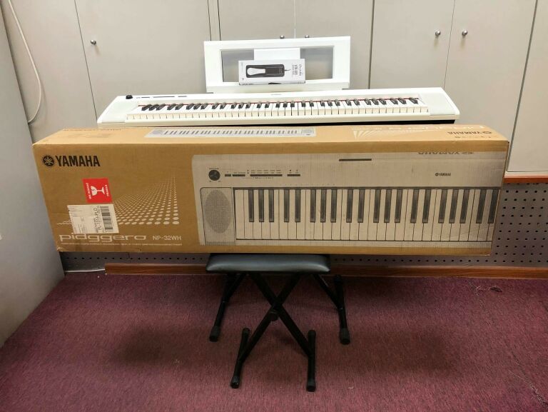 YAMAHA NP 32 WH PIANINO CYFROWE ZESTAW PROMOCJA!