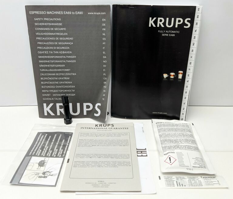 EKSPRESS DO KAWY KRUPS EVIDENCE EA8901 KOMPLET