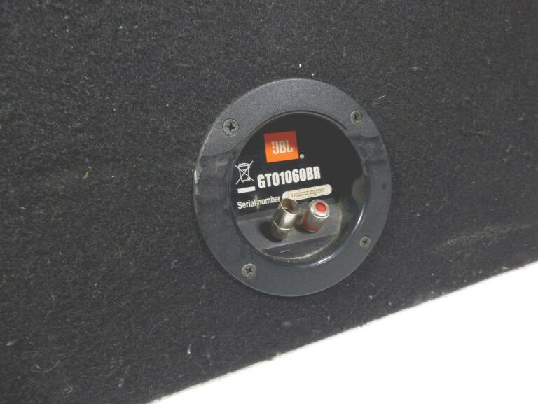 SUBWOOFER JBL GT01060BR