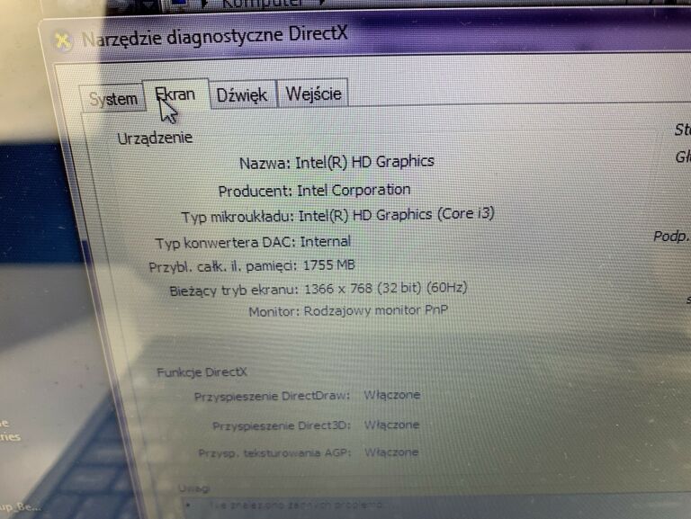 LAPTOP ACER ASPIRE 5733 4GB RAM I3 M380 80GB HDD