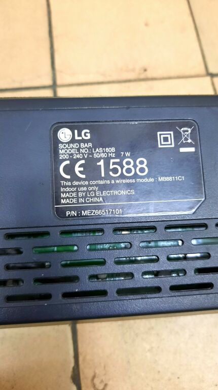 SOUNDBAR LG LAS160B + PILOT