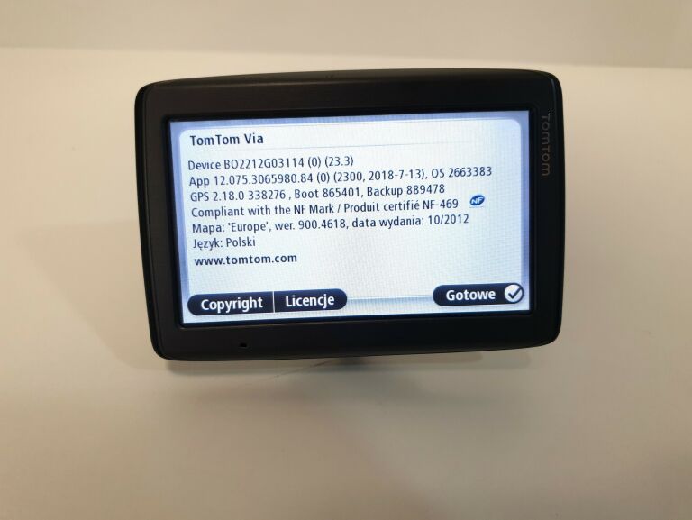 NAWIGACJA TOMTOM 4EQ50 VIA135