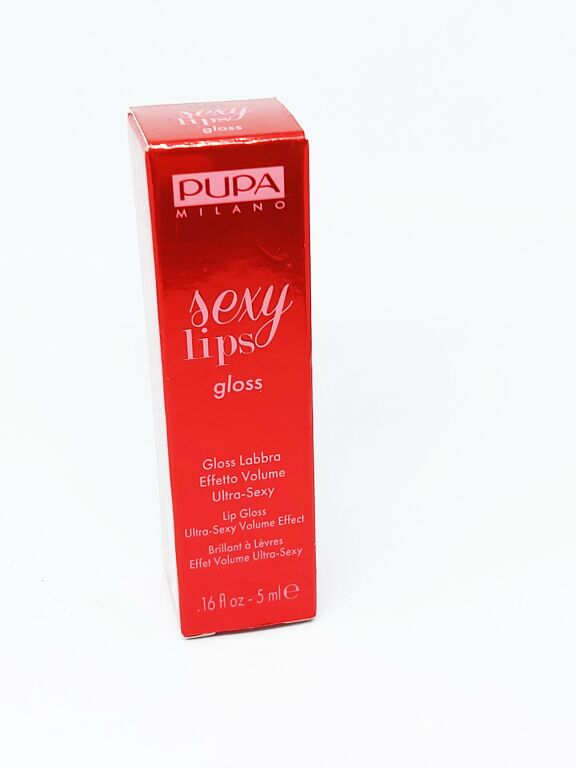 PUPA SEXY LIPS GLOSS BŁYSZCZYK 001 AUDACIOUS NUDE