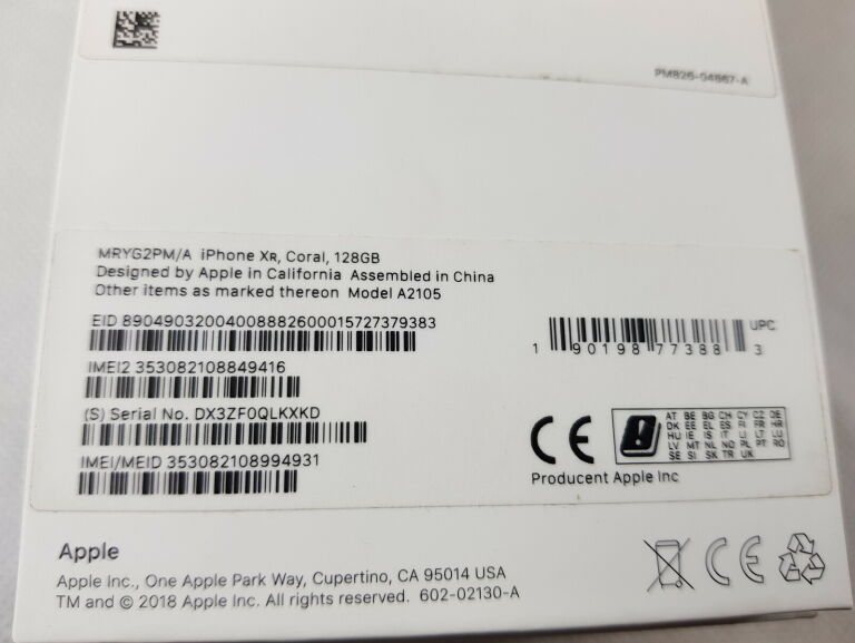 TELEFON IPHONE XR CORAL 128 GB