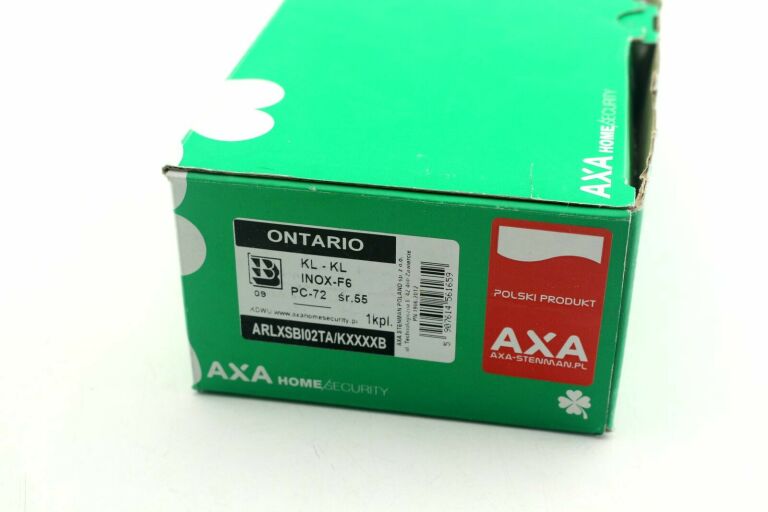 AXA KLAMKA ZEWNĘTRZNA ONTARIO 72MM ŚR 55 KOMPLET
