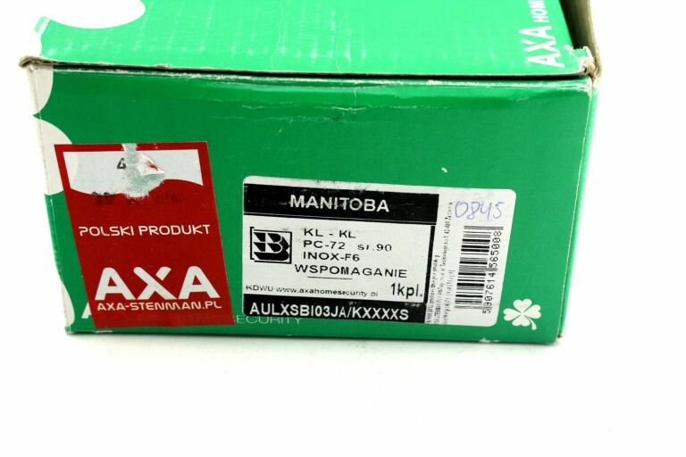 KLAMKA Z SZYLDEM AXA MANITOBA F6 WSPOMAGANIE ZEST