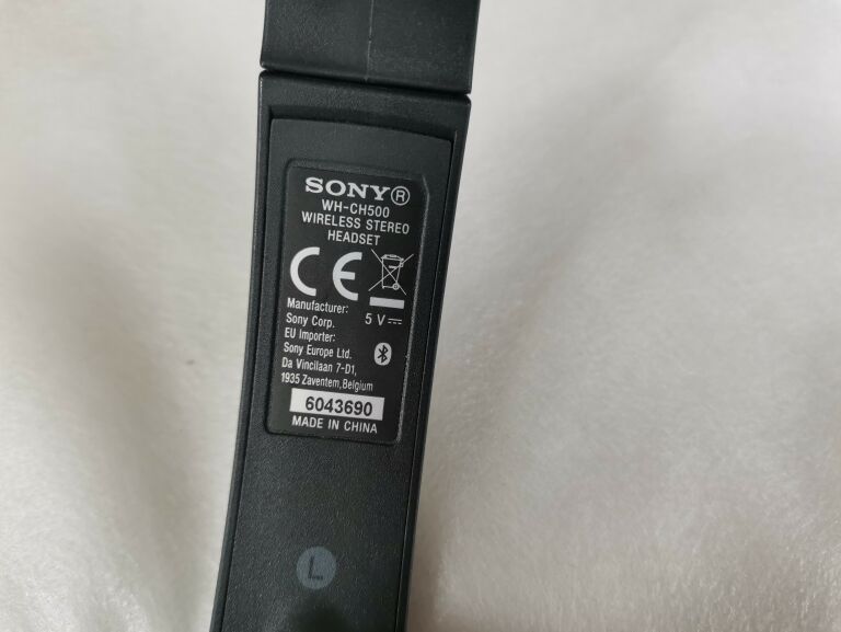 SŁUCHAWKI BEZPRZEWODOWE SONY WH-CH500
