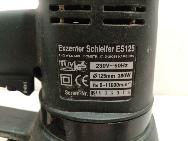 SZLIFIERKA OSCYLACYJNA KING CRAFT ES 125 D20095