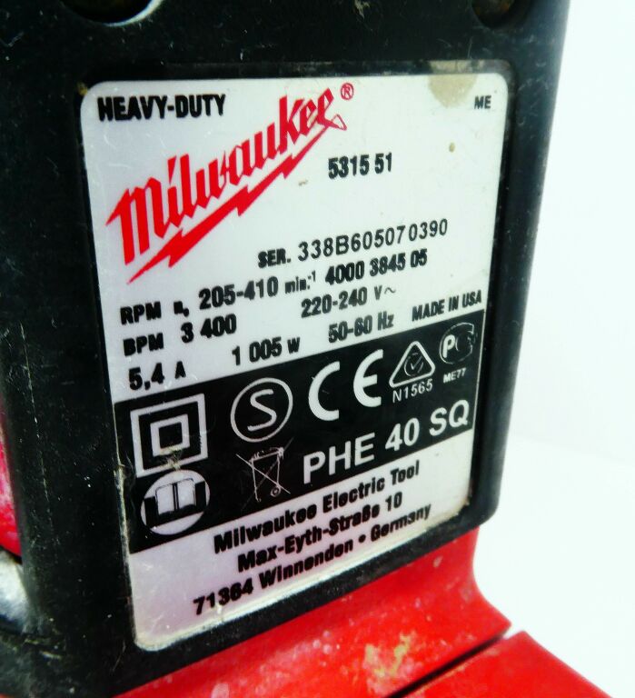 MŁOT KUJĄCY MILWAUKEE PHE 40 SQ