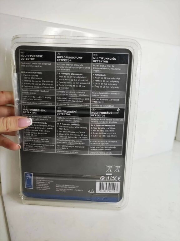 WIELOFUNKCYJNY DETEKTOR POWERFIX PROFI HG00384B