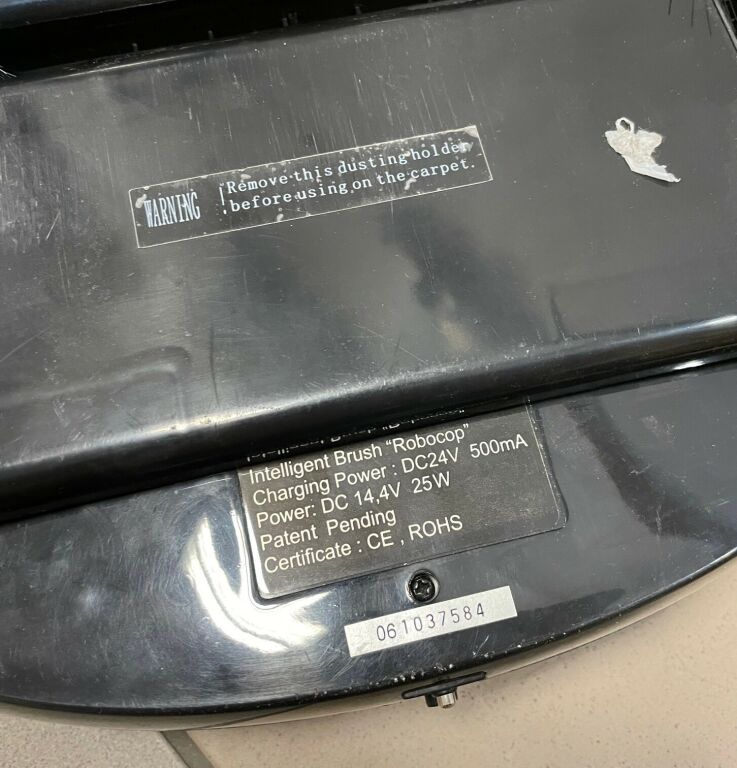ROBOT SPRZĄTAJĄCY POWERMED ROBOCOP USZKODZONY