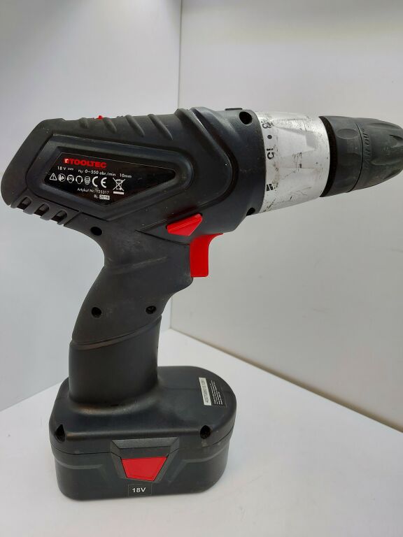 WKRĘTARKA TOOLTEC 18V BRAK ORYGINALNEJ ŁADOWARKI