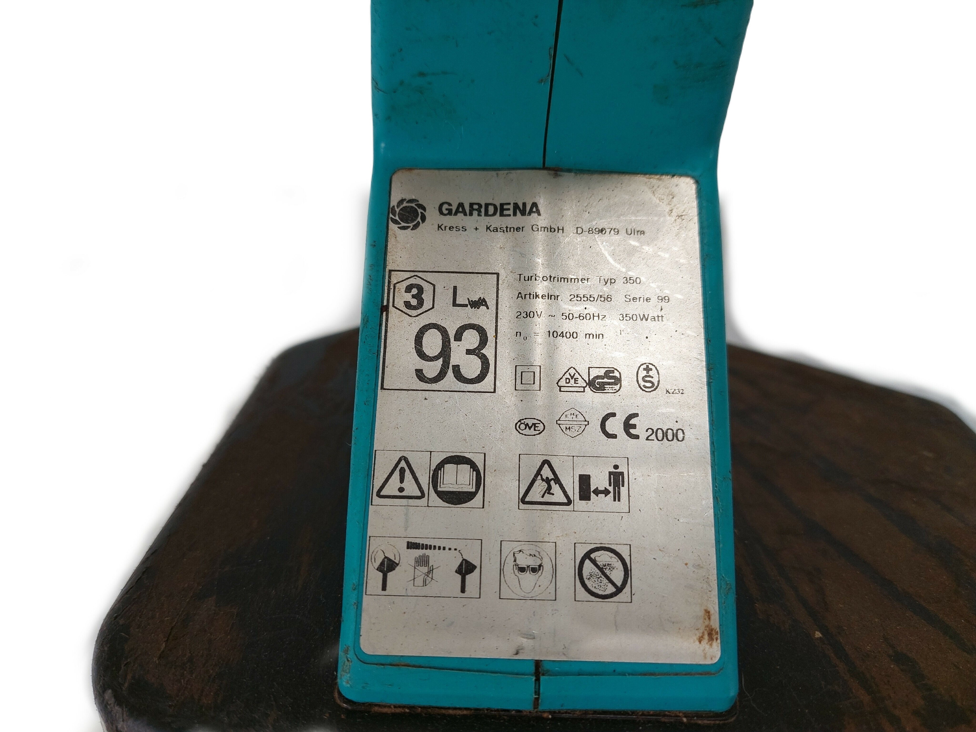 podkaszarka-gardena-turbo-trimmer-350-w-stan-uzywany