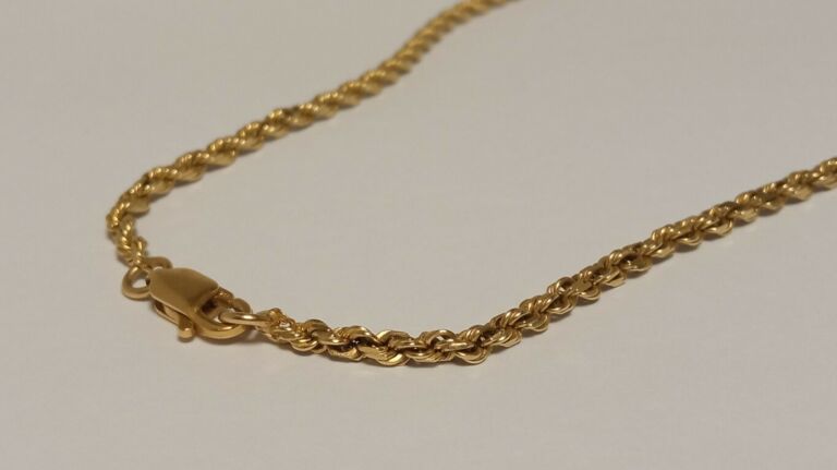 ZŁOTY ŁAŃCUSZEK 18K 750 53CM 10,98G