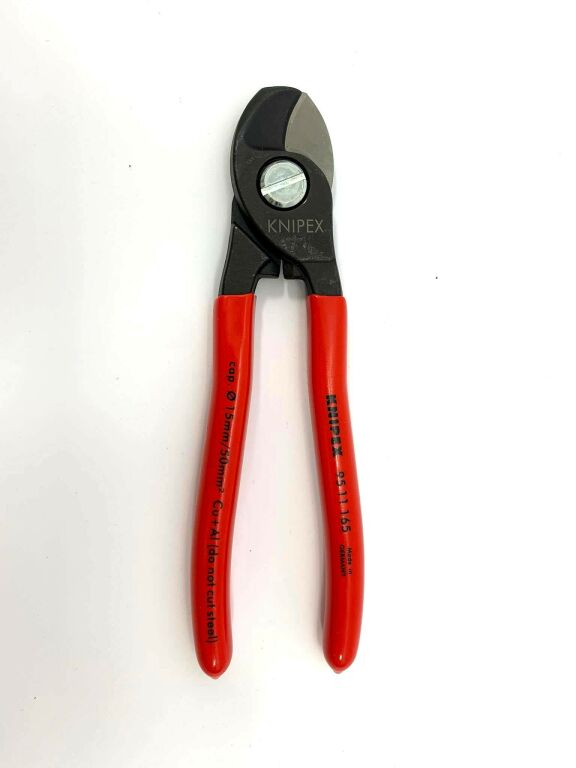 NOŻYCE DO CIĘCIA KABLI CU I AL KNIPEX 95 11 165