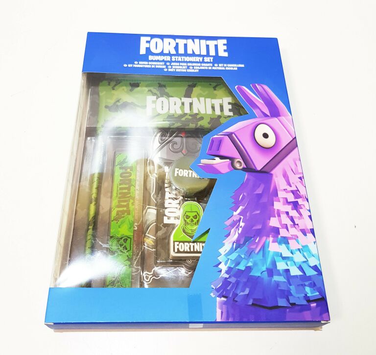 DUŻY ZESTAW SZKOLNY FORTNITE