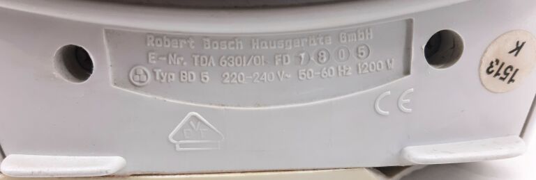 ŻELAZKO BOSCH TDA 6301 1200W