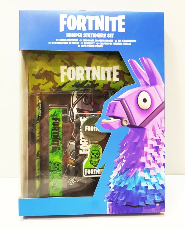 DUŻY ZESTAW SZKOLNY FORTNITE