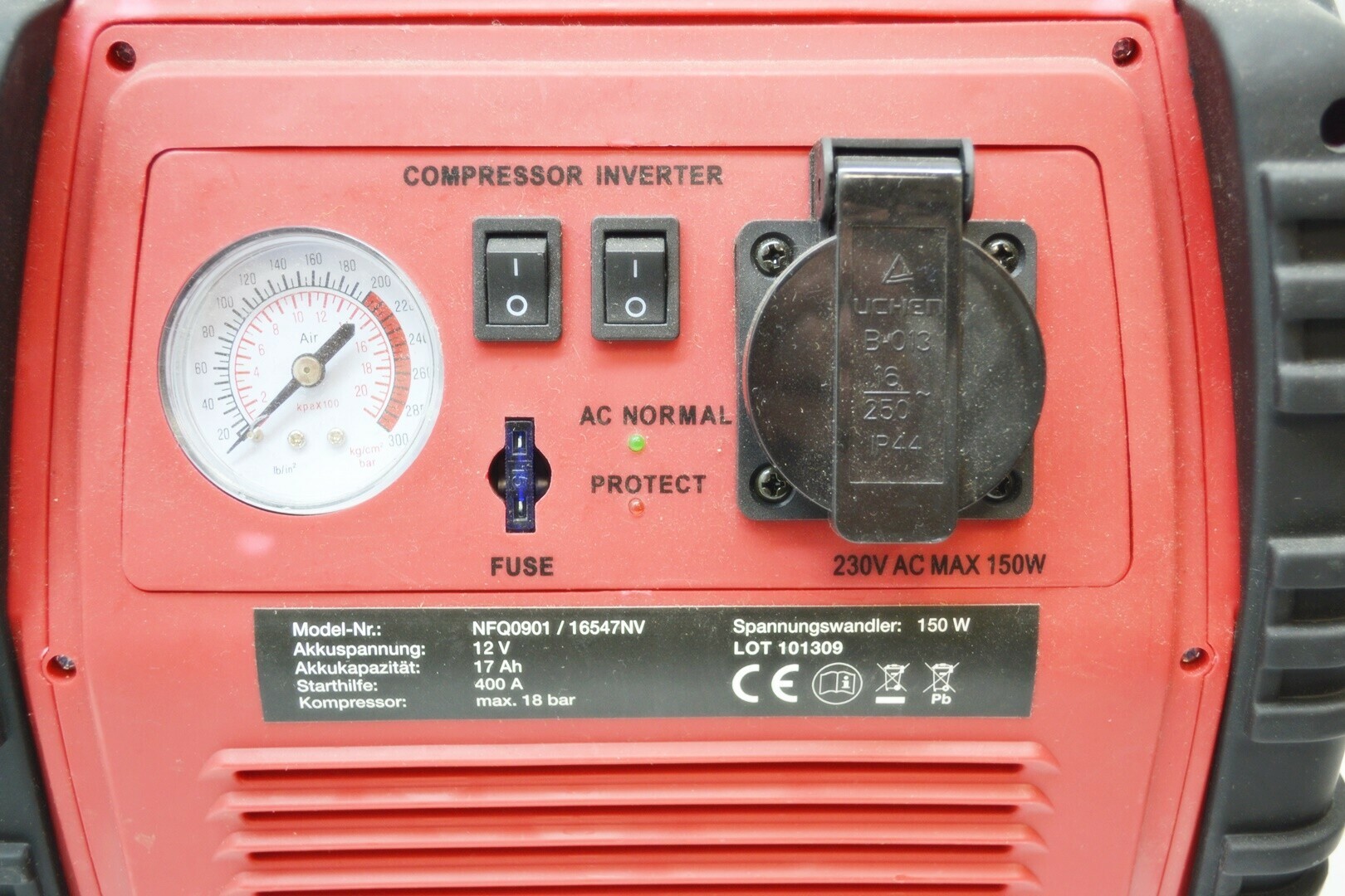 MyVolts 15V EU-Netzteil kompatibel mit APA Power Pack 5 in 1 16547 Jump