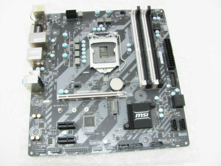 PŁYTA GŁÓWNA MSI 250M BAZOOKA LGA1151 USZKODZONA