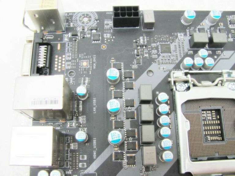 PŁYTA GŁÓWNA MSI 250M BAZOOKA LGA1151 USZKODZONA