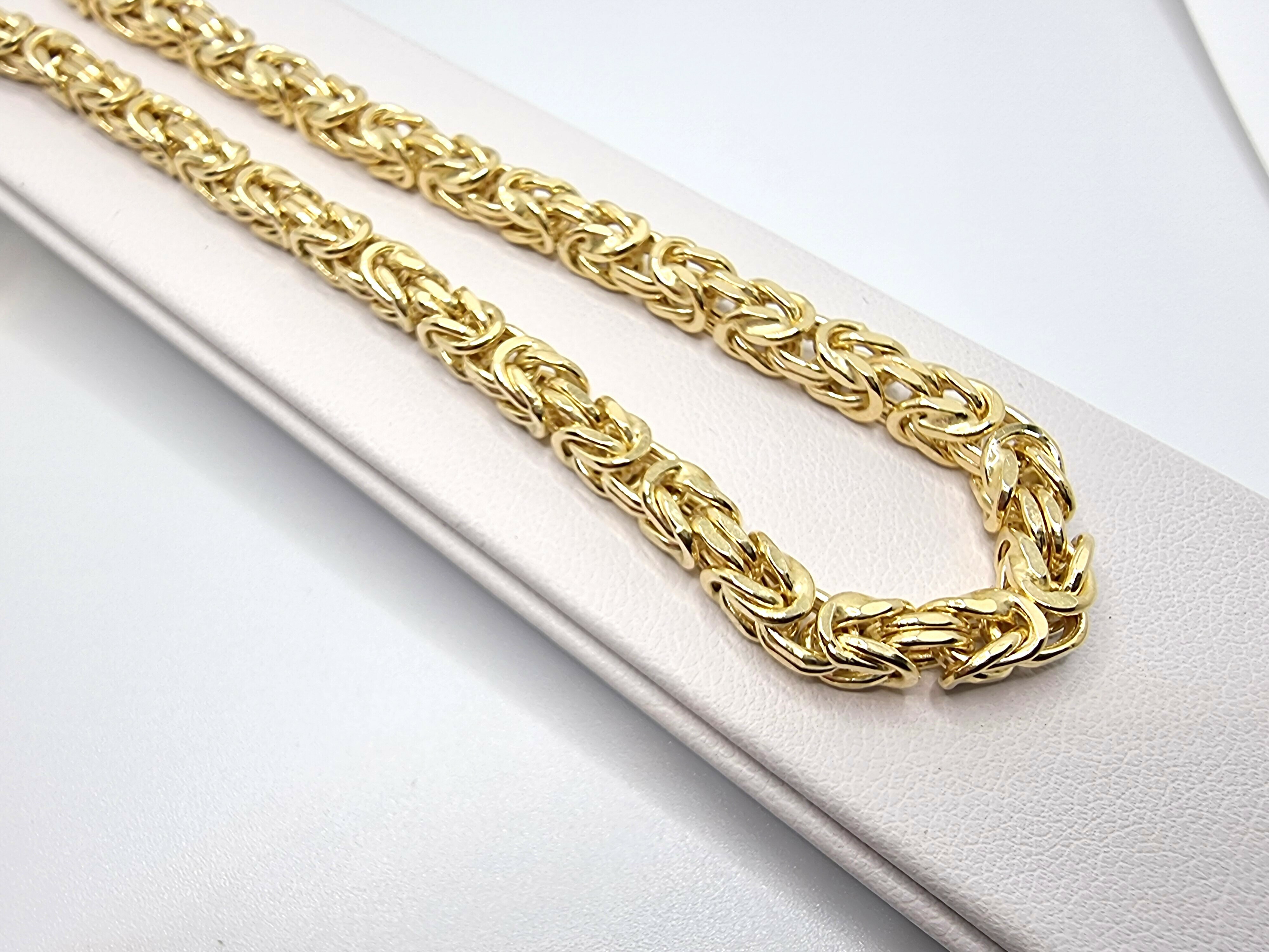 zloty-lancuszek-splot-krolewski-585-55cm-3136g-stan-uzywany