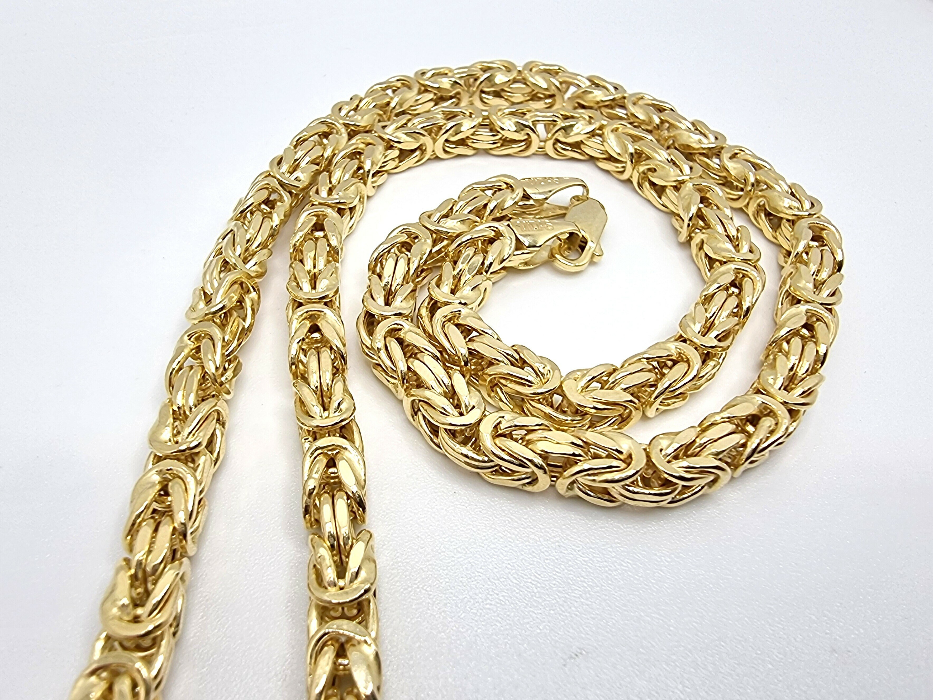 zloty-lancuszek-splot-krolewski-585-55cm-3136g-cechy-brak