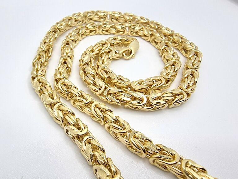 zloty-lancuszek-splot-krolewski-585-55cm-3136g-motyw-inny-ksztalt