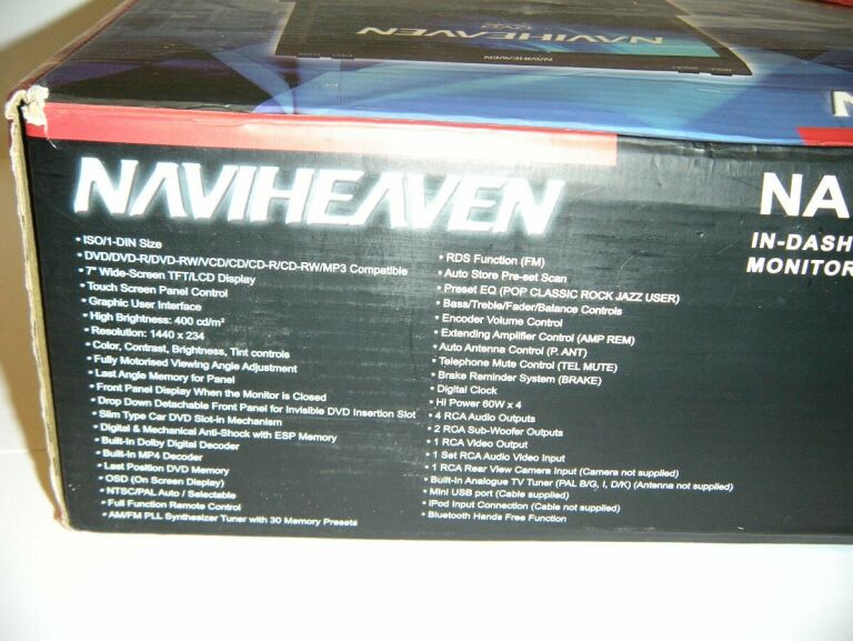 RADIO SAMOCHODOWE NAVIHEAVEN NA-7095
