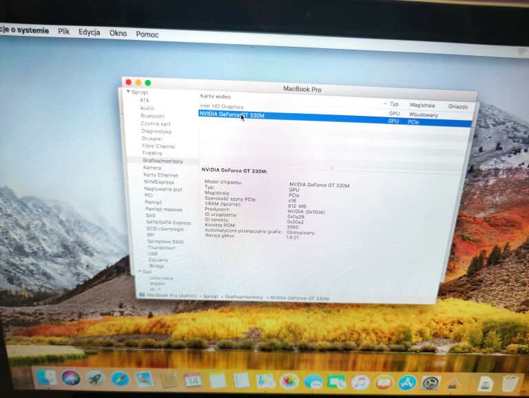 LAPTOP MACBOOK PRO 15 2015 I7 4/500GB